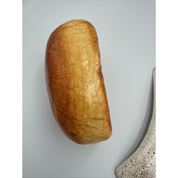 VTG Mexican Pottery Give Us This Day Our Daily Bread Plaque Dish With Loaf Prop - Picture 7 of 16